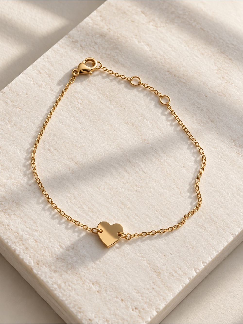 Gold Plated  Heart Pendant Necklace - Women's Jewelry
